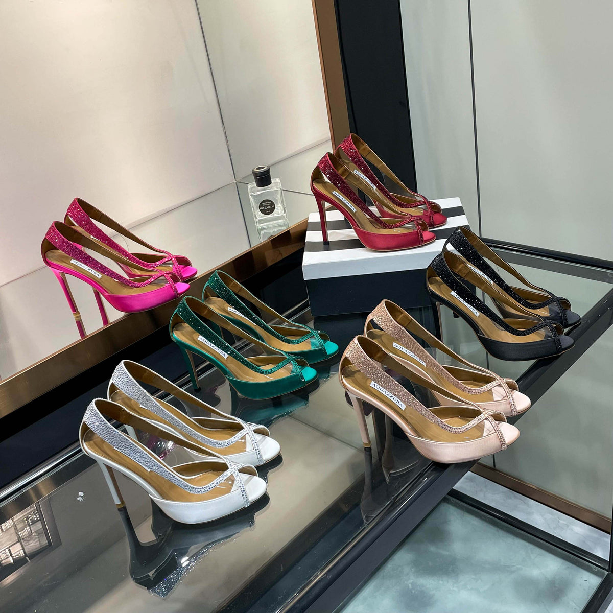 Aquazzura Champagne Pump