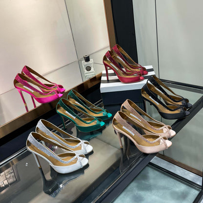 Aquazzura Champagne Pump