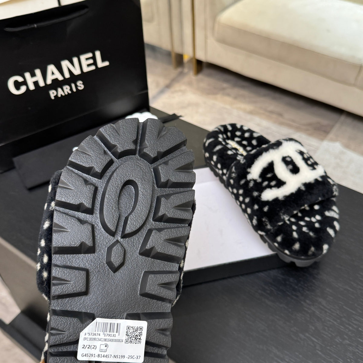 Chanel Slippers