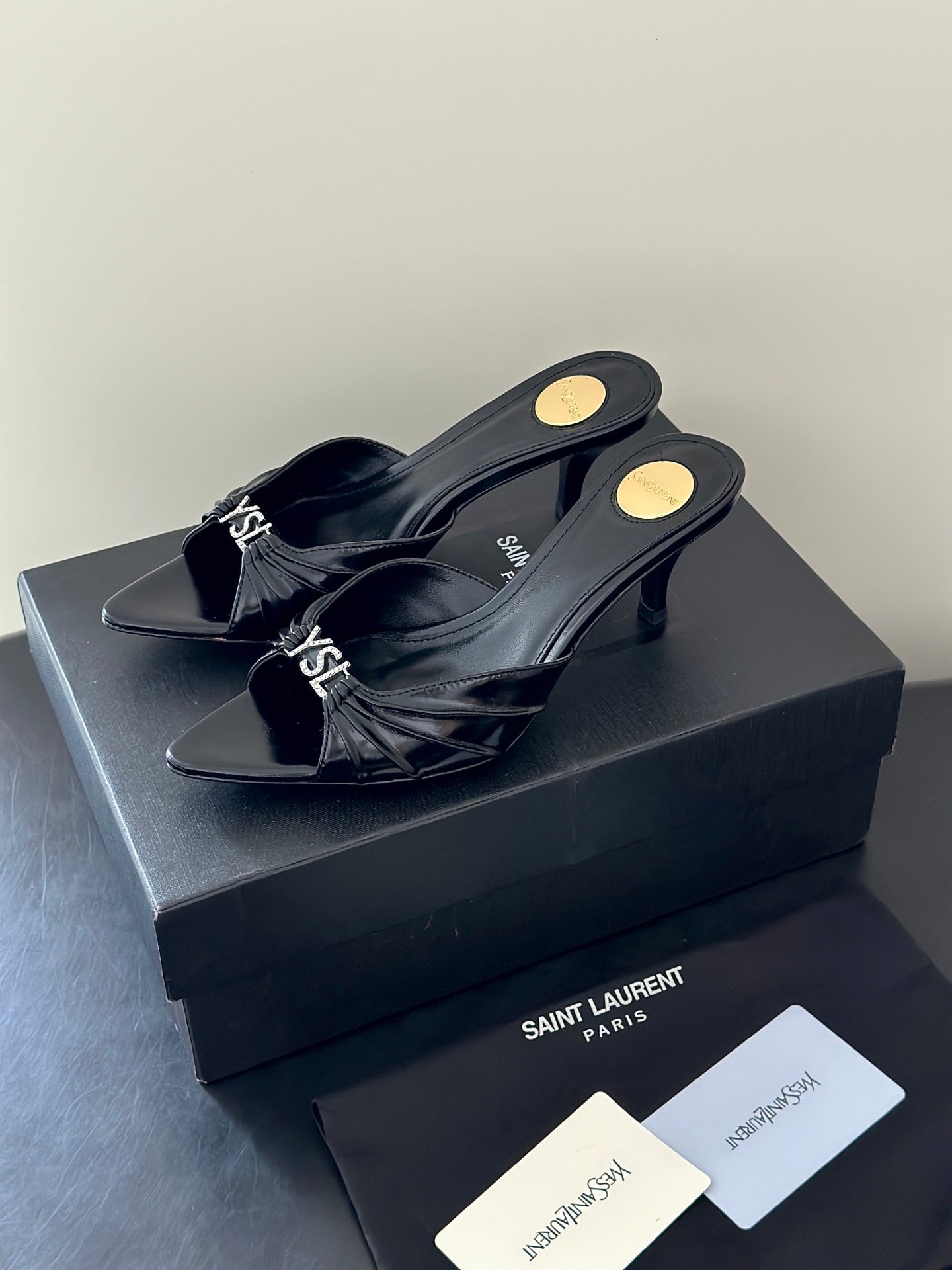 Saint Laurent Jerry Mules