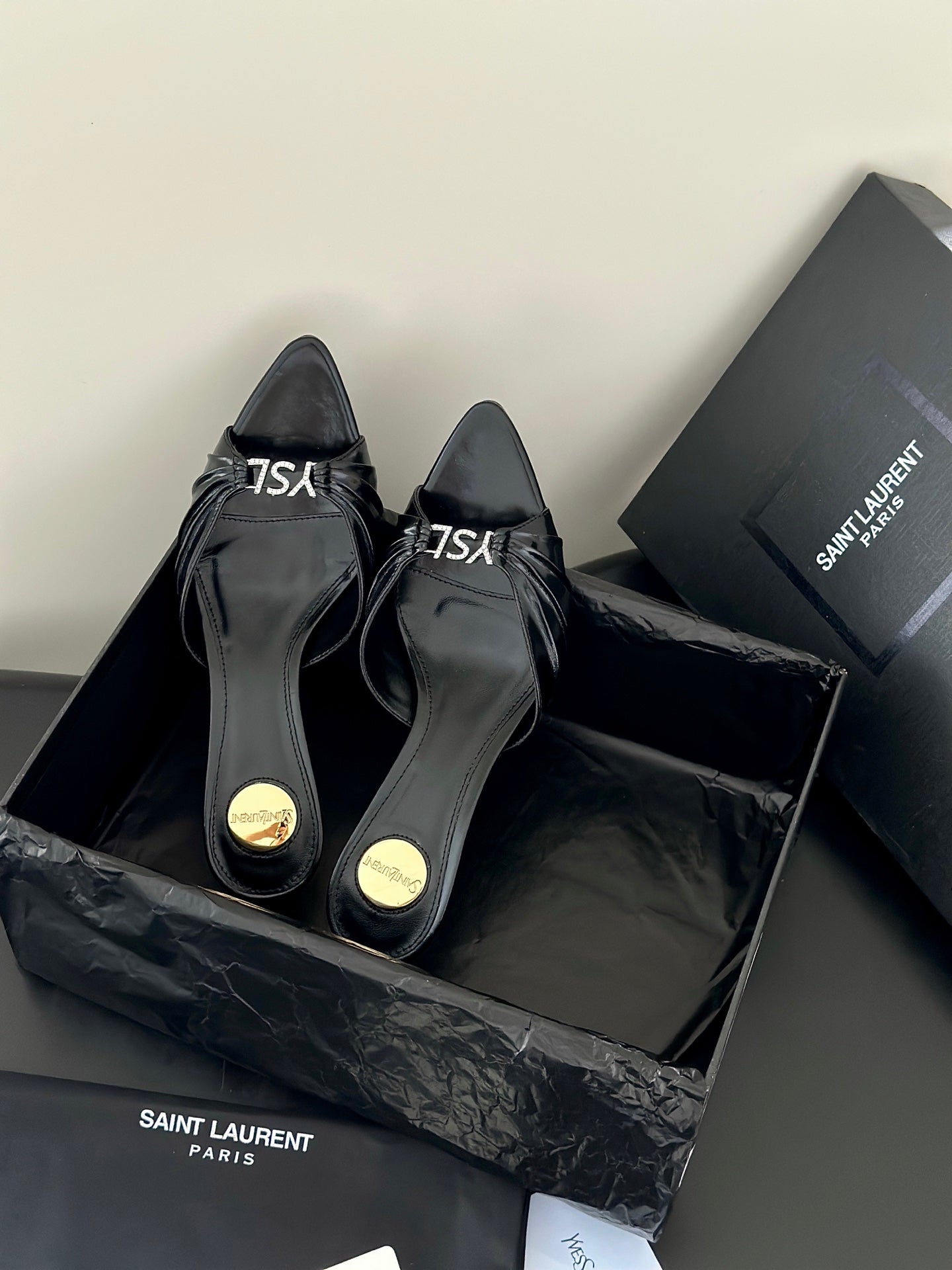Saint Laurent Jerry Mules