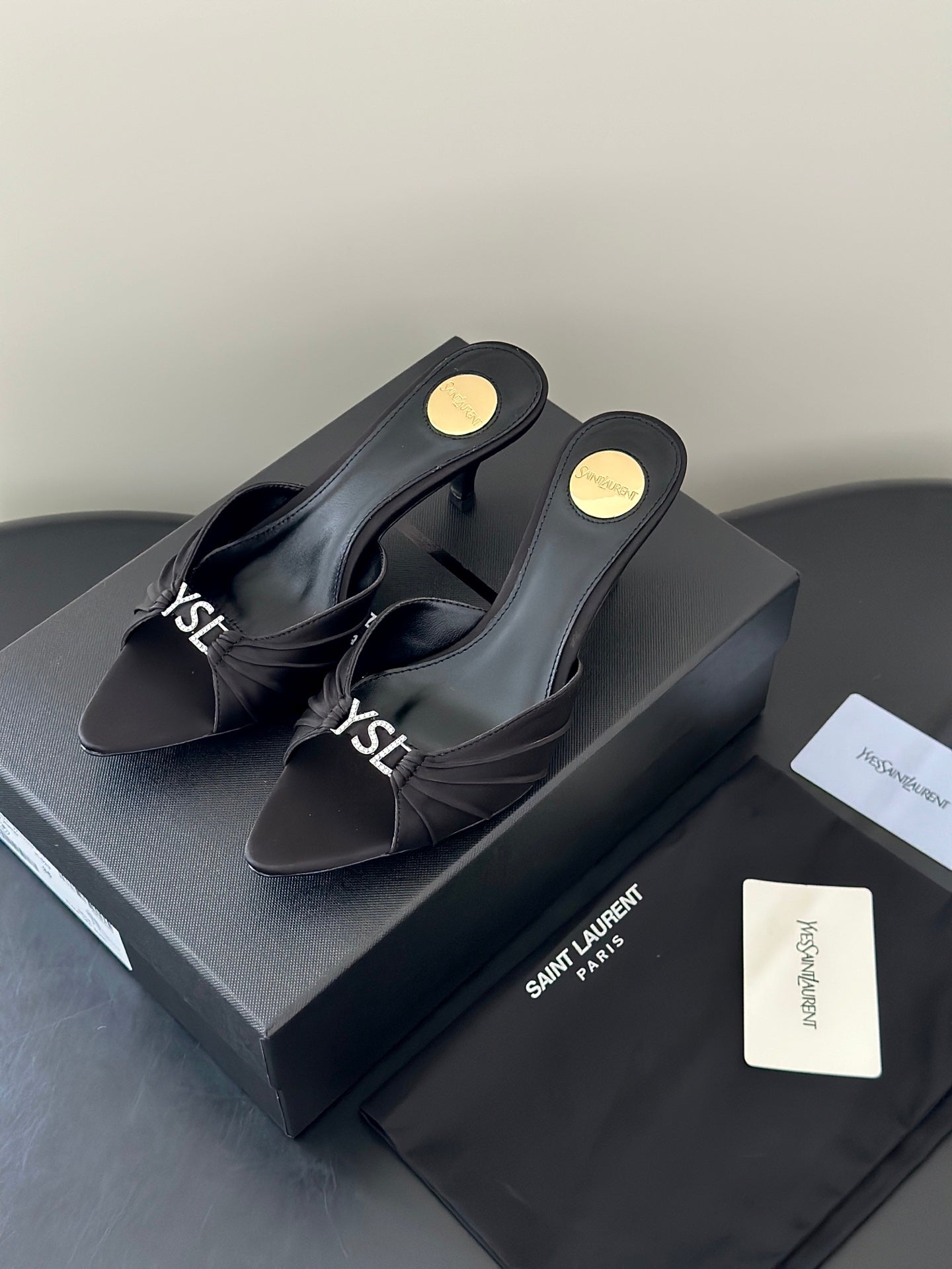 Saint Laurent Jerry Mules