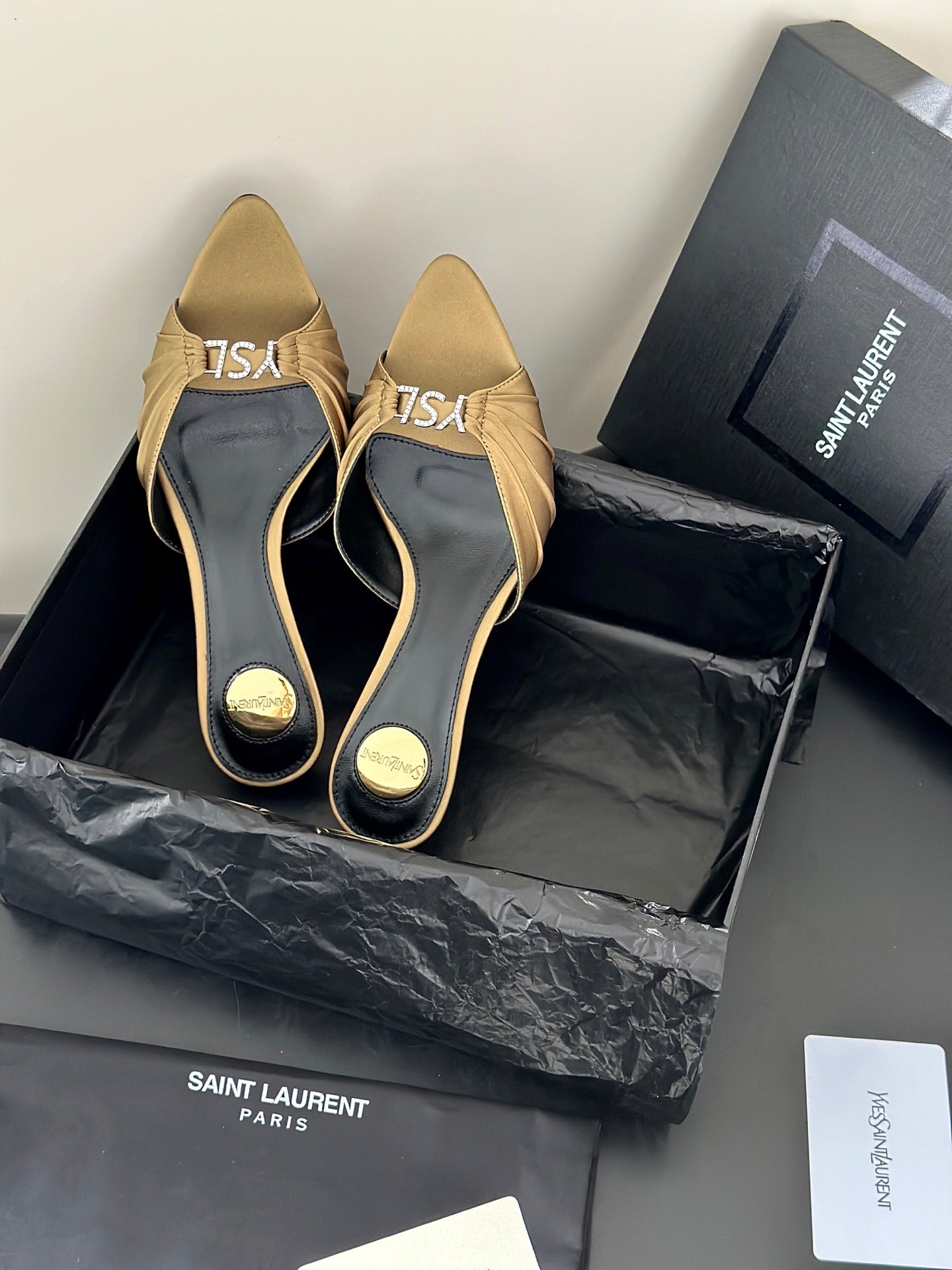 Saint Laurent Jerry Mules
