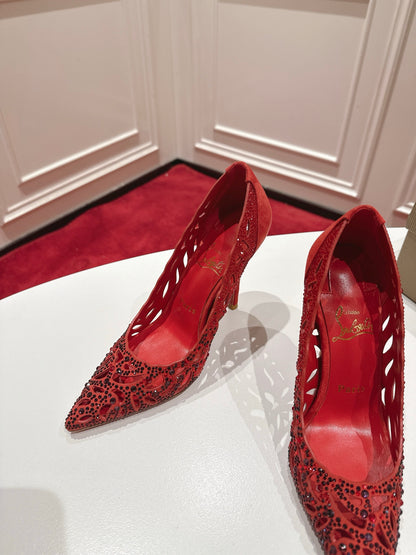 Christian Louboutin Lasera Strass Pump