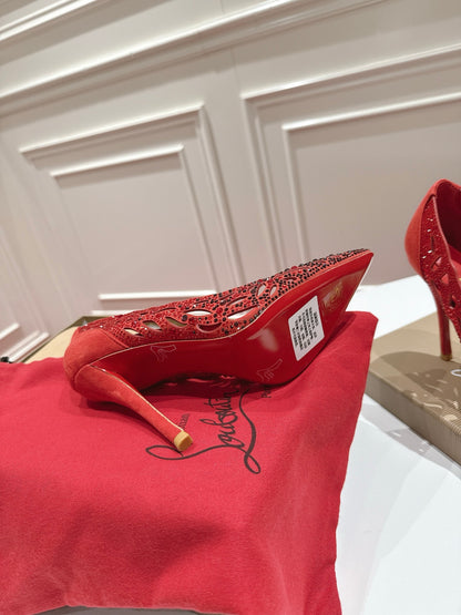 Christian Louboutin Lasera Strass Pump