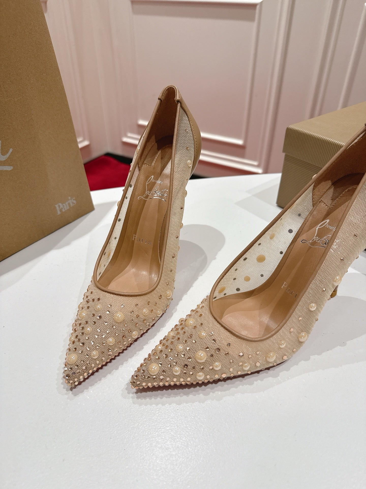 Christian Louboutin Miss Z Degrastrass Perla