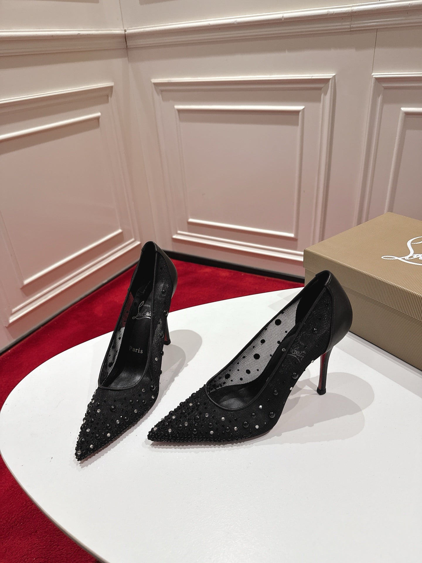 Christian Louboutin Miss Z Degrastrass Perla