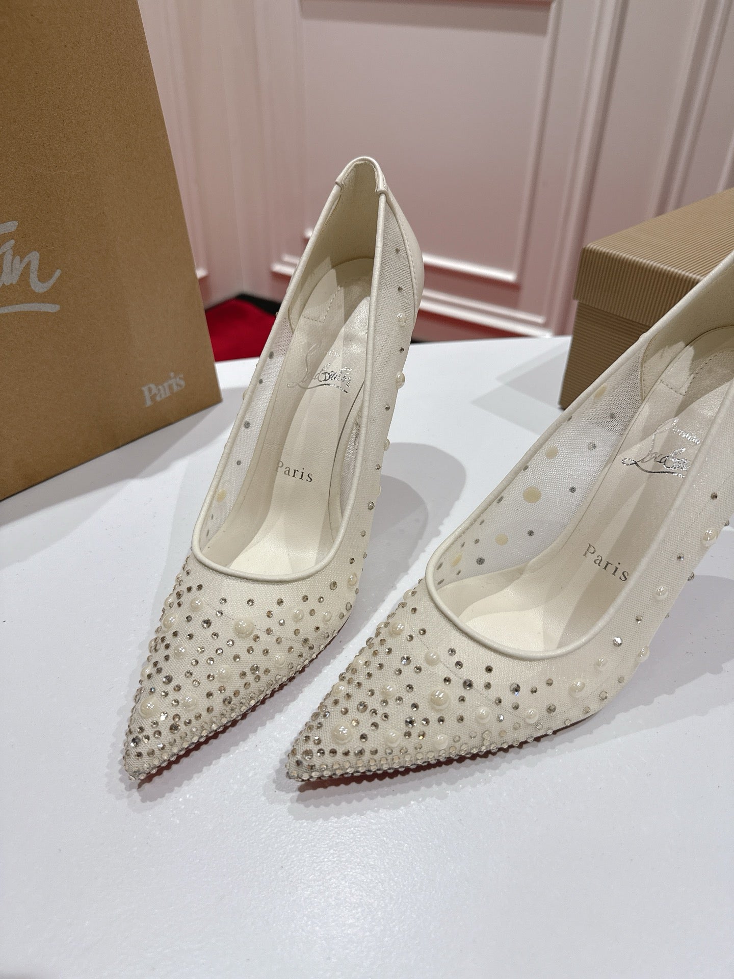 Christian Louboutin Miss Z Degrastrass Perla
