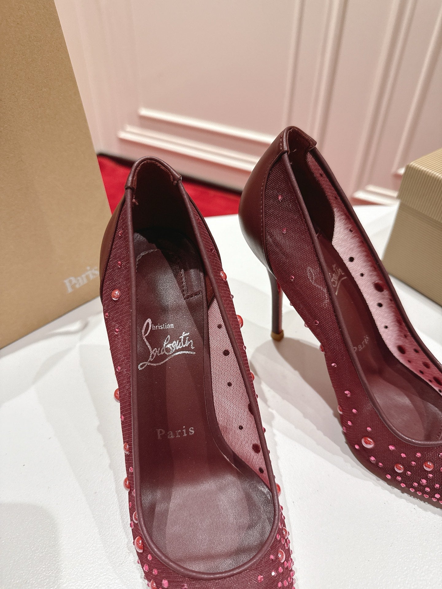Christian Louboutin Miss Z Degrastrass Perla