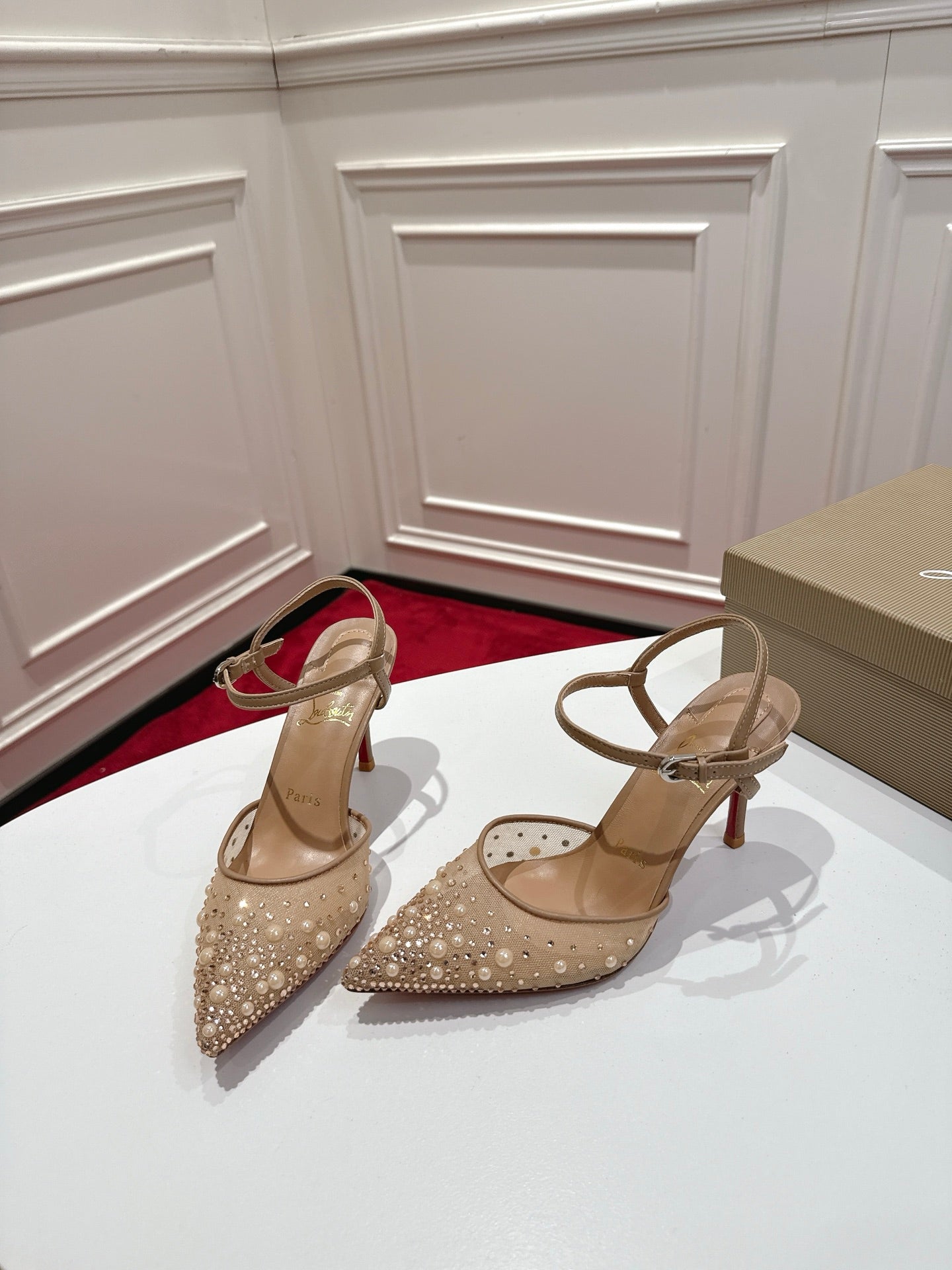 Christian Louboutin Miss Z Riviera Strass
