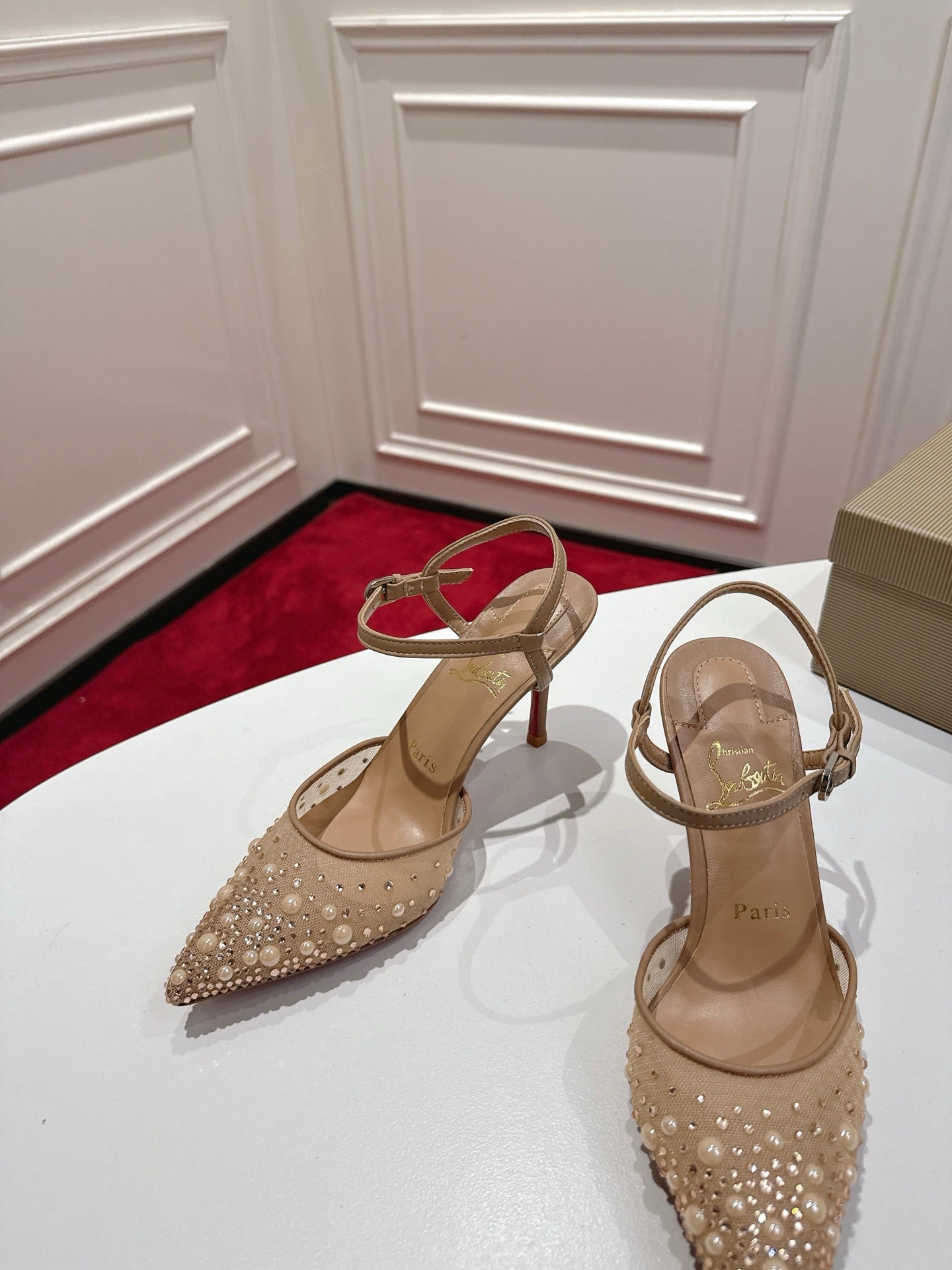 Christian Louboutin Miss Z Riviera Strass