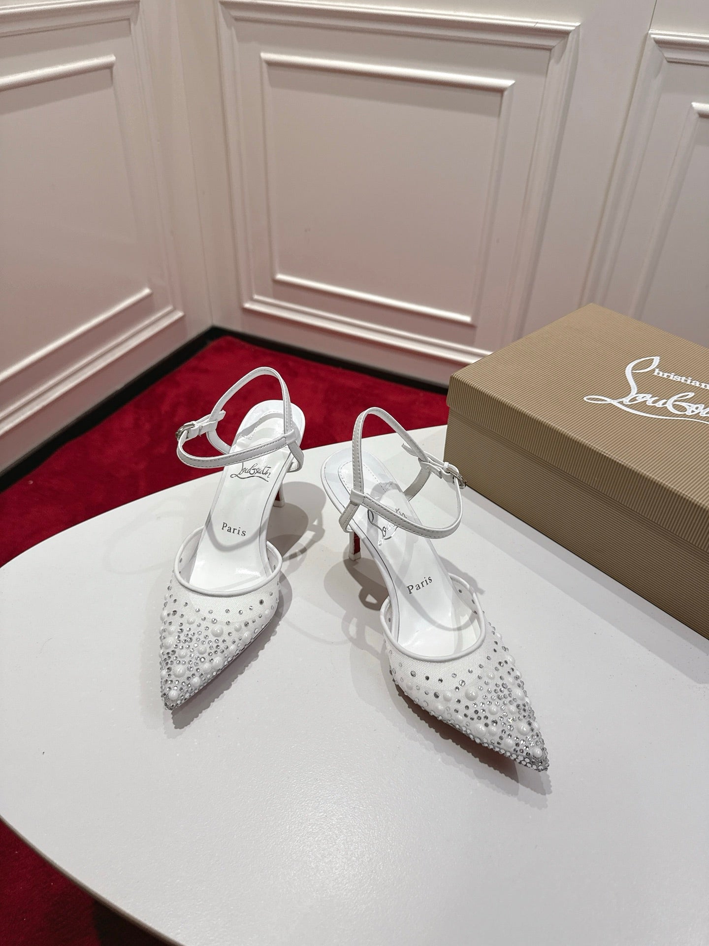Christian Louboutin Miss Z Riviera Strass