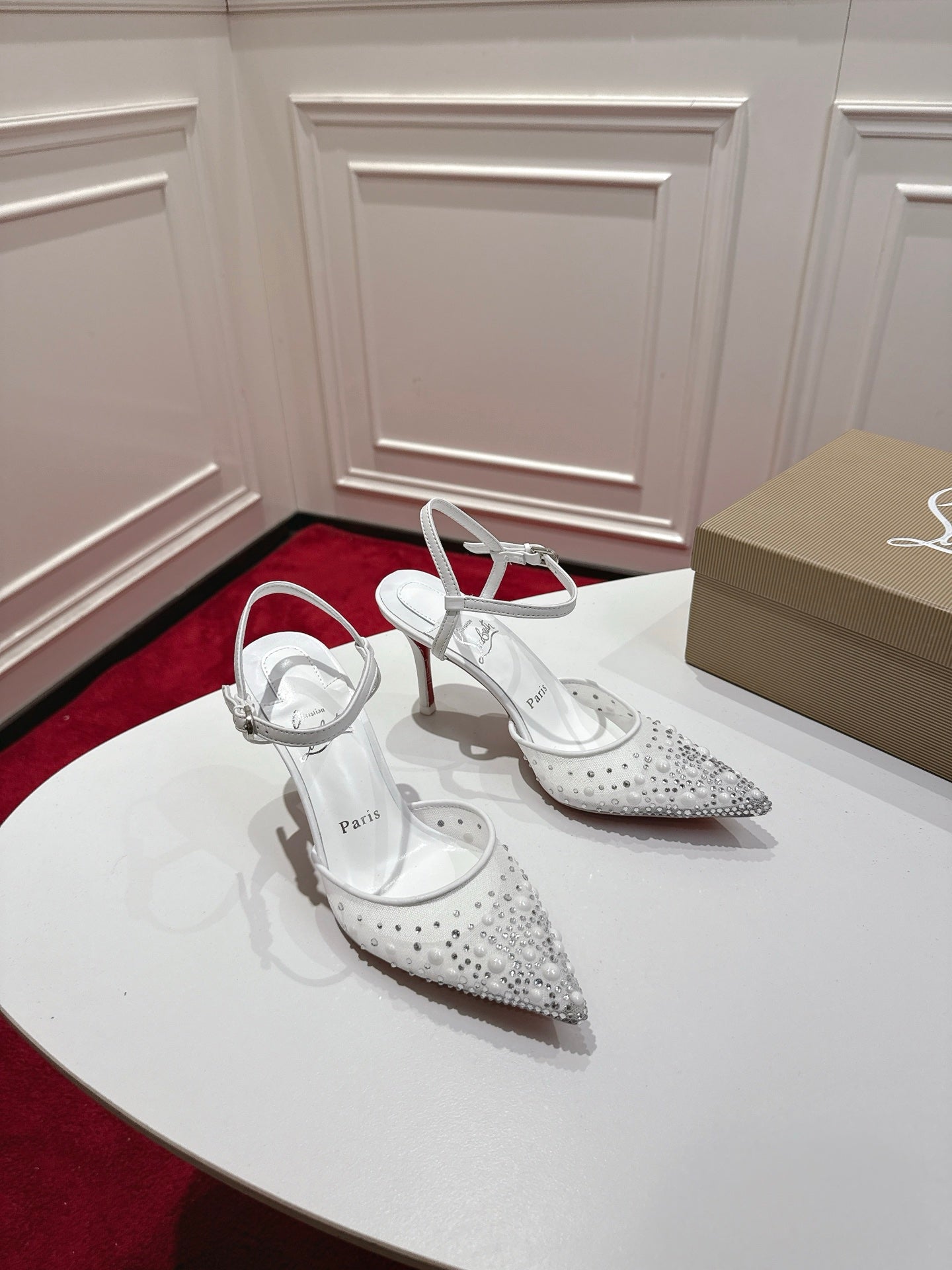 Christian Louboutin Miss Z Riviera Strass