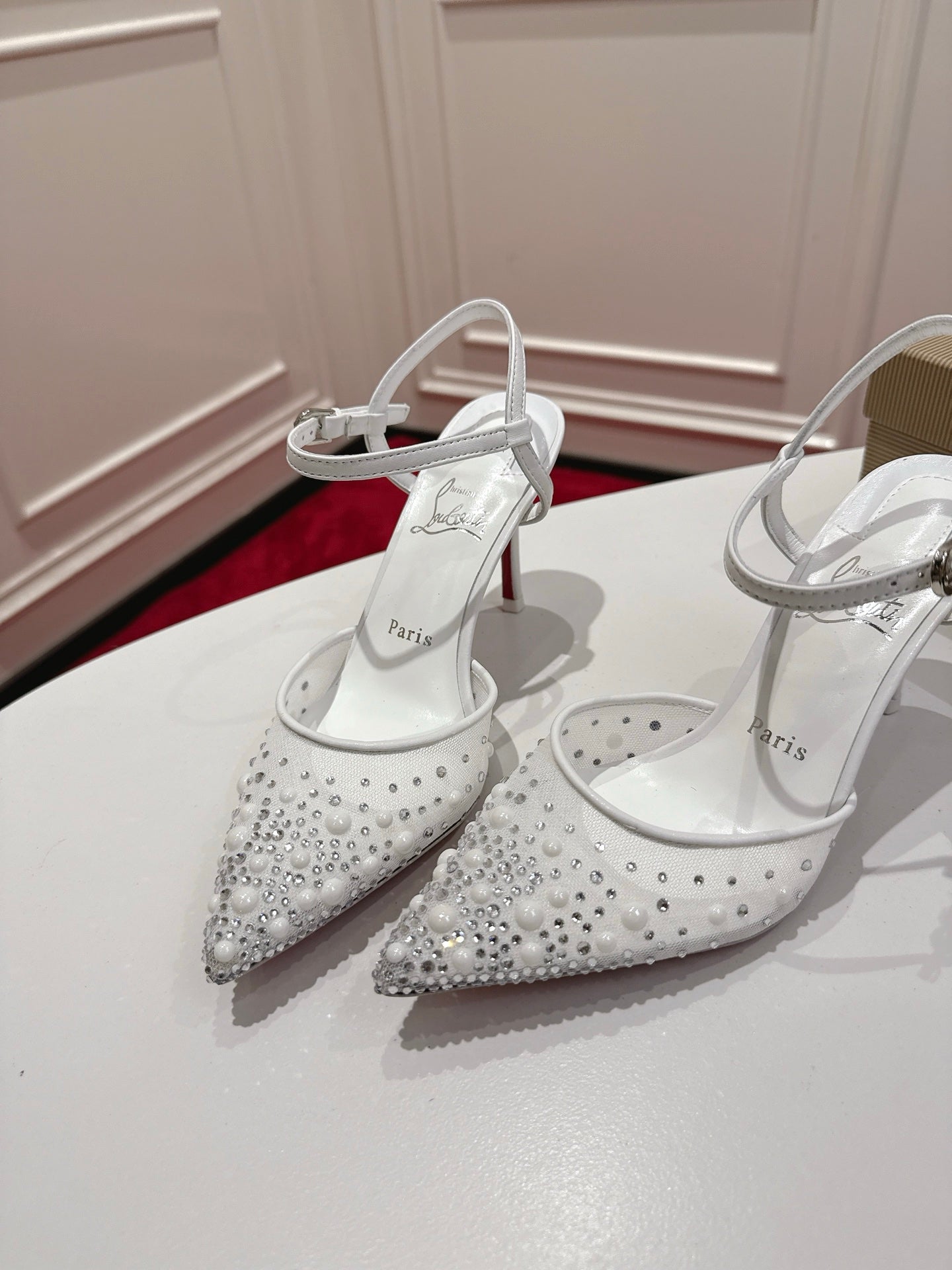 Christian Louboutin Miss Z Riviera Strass