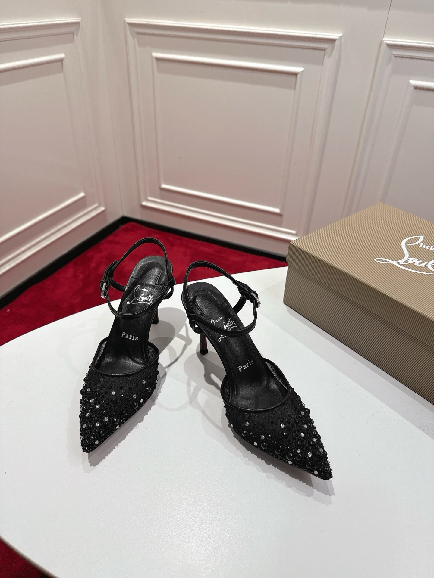 Christian Louboutin Miss Z Riviera Strass