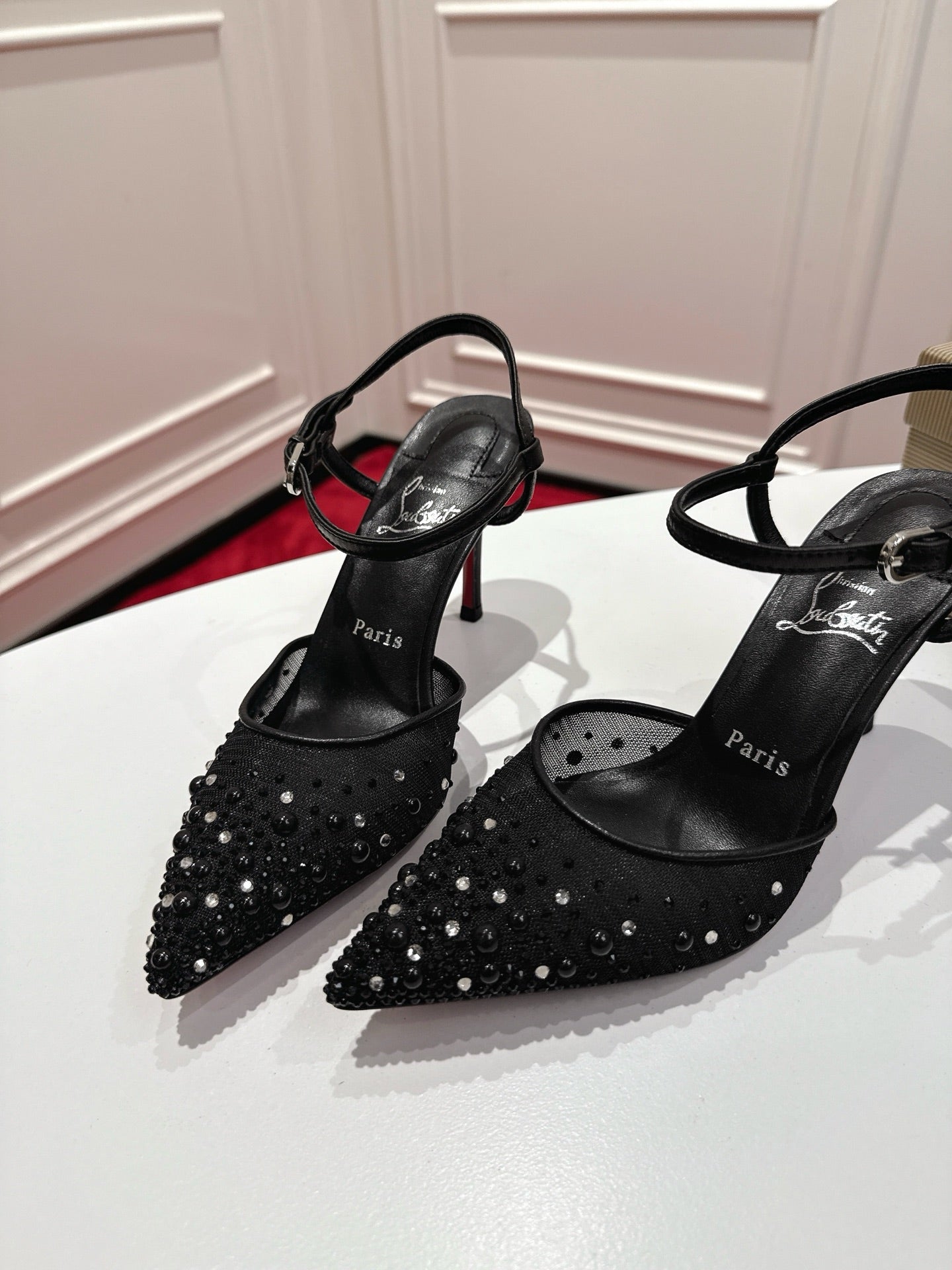 Christian Louboutin Miss Z Riviera Strass