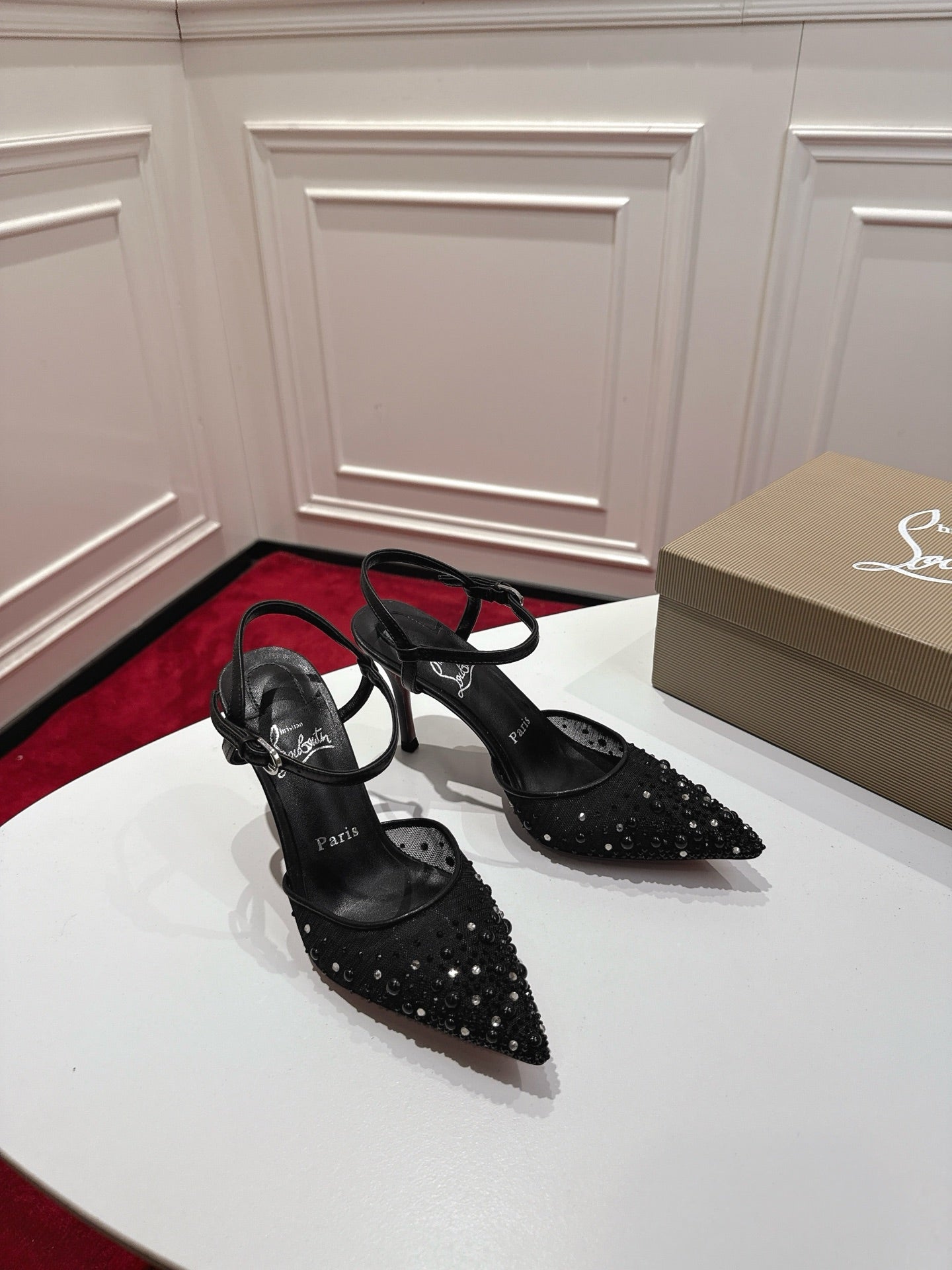 Christian Louboutin Miss Z Riviera Strass