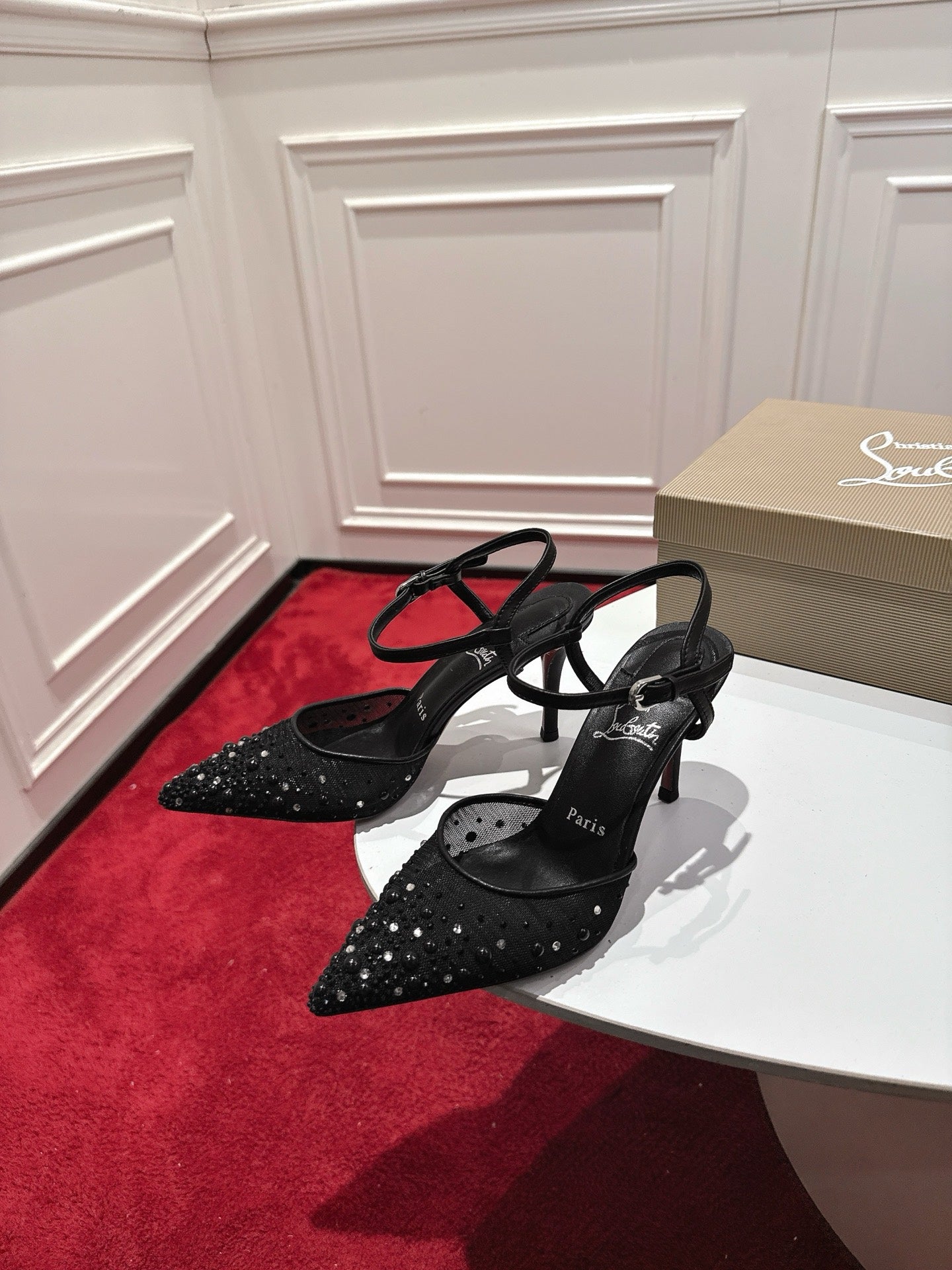 Christian Louboutin Miss Z Riviera Strass
