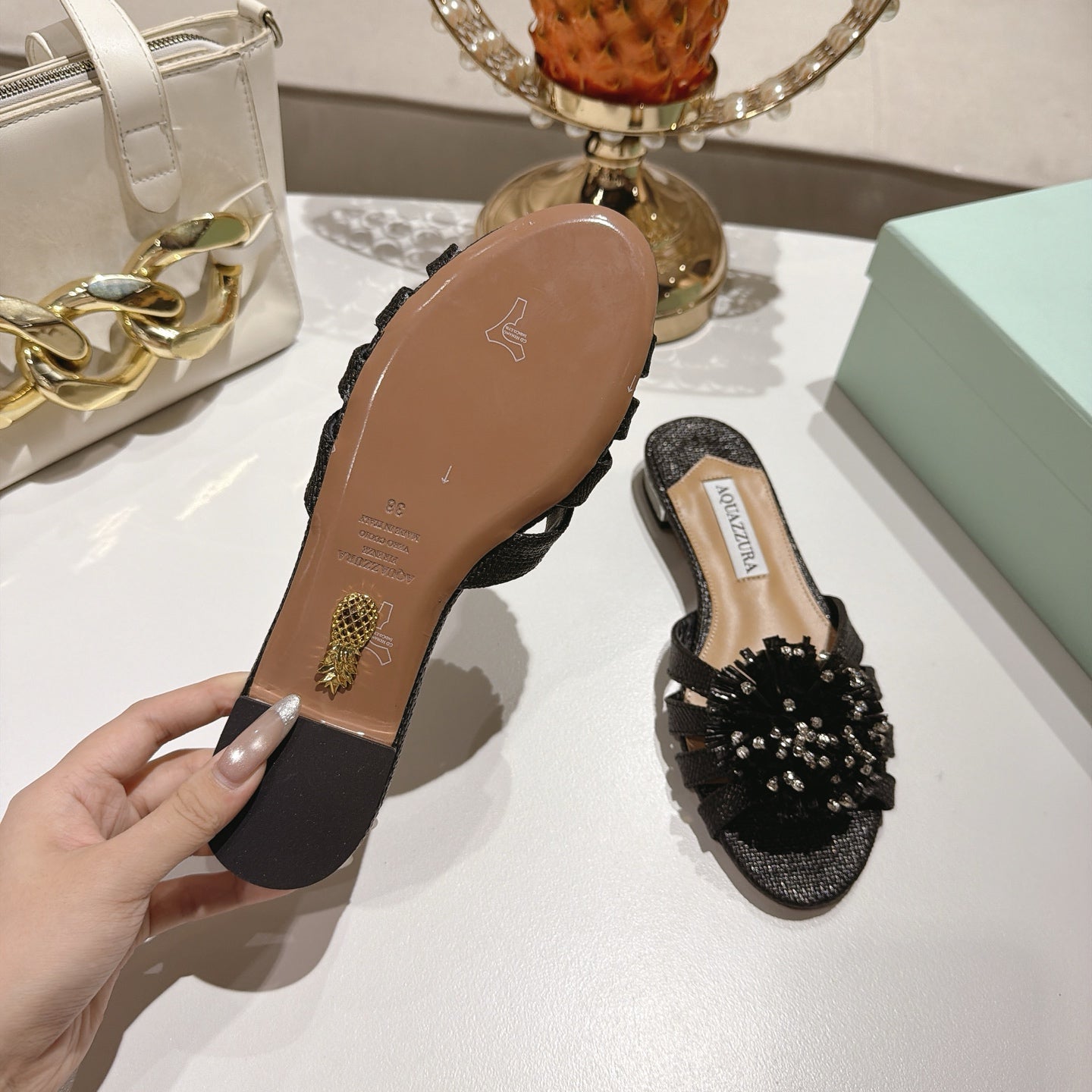 Aquazzura Movida Slide