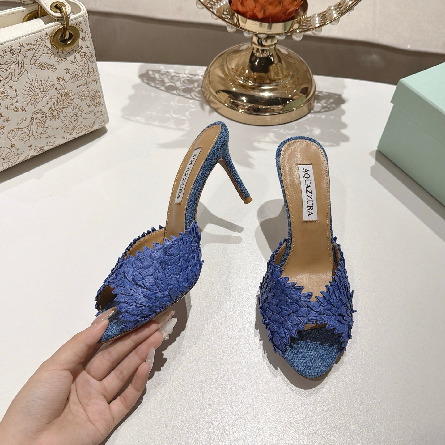 Aquazzura Rio Flirt Mule