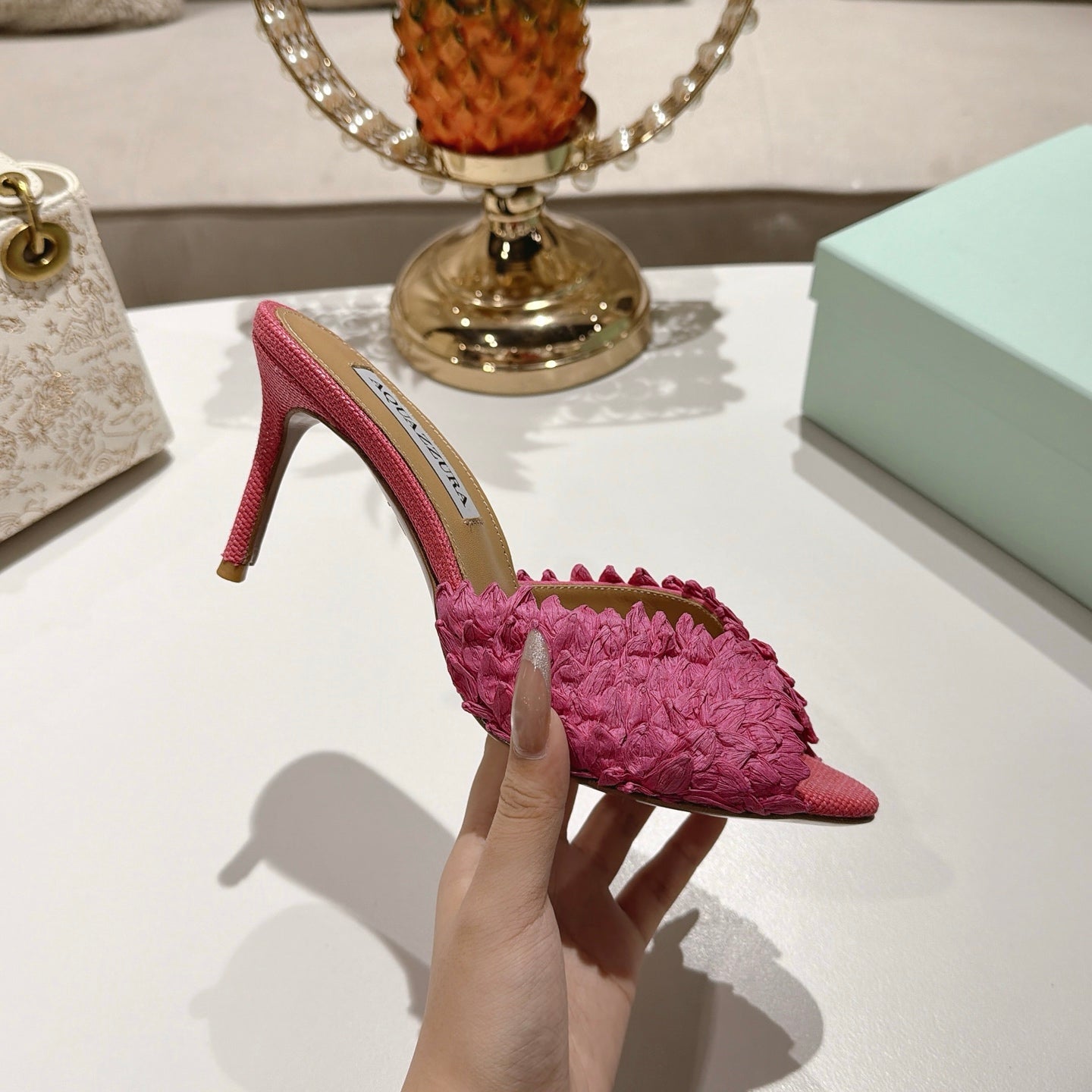 Aquazzura Rio Flirt Mule