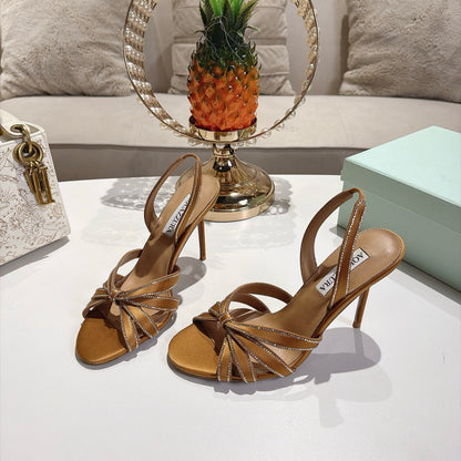 Aquazzura Soulmate Crystal Sandal