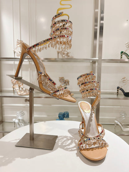 Rene Caovilla Chandelier Sandal