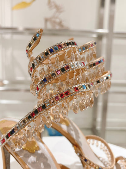 Rene Caovilla Chandelier Sandal
