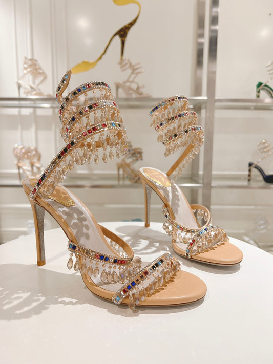 Rene Caovilla Chandelier Sandal