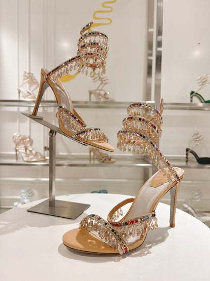 Rene Caovilla Chandelier Sandal