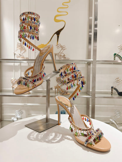 Rene Caovilla Chandelier Sandal