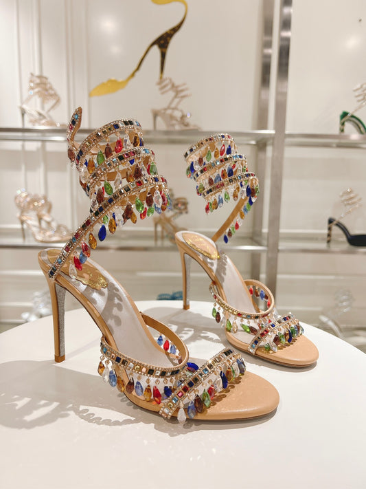 Rene Caovilla Chandelier Sandal