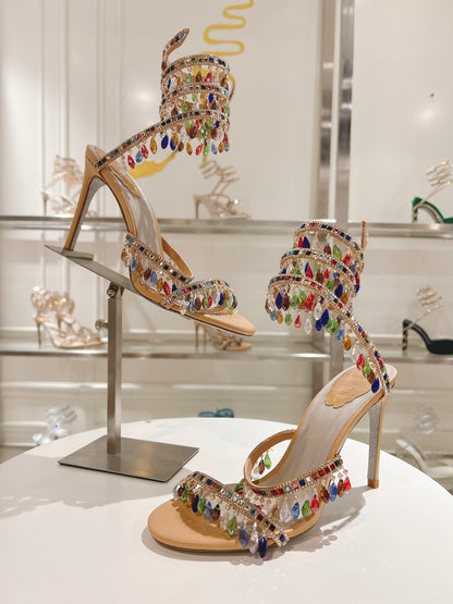 Rene Caovilla Chandelier Sandal