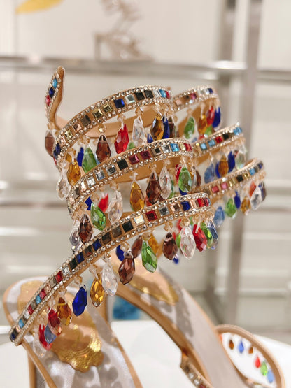 Rene Caovilla Chandelier Sandal