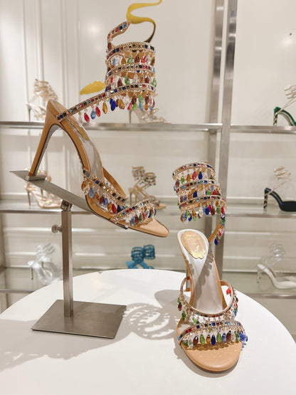 Rene Caovilla Chandelier Sandal