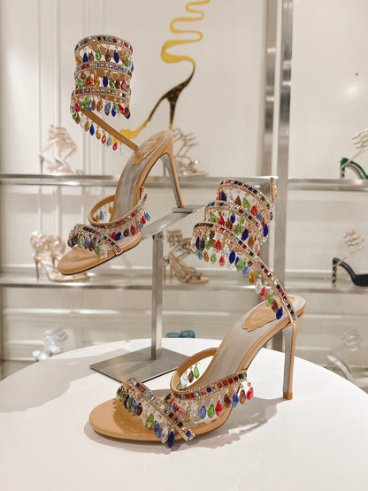 Rene Caovilla Chandelier Sandal
