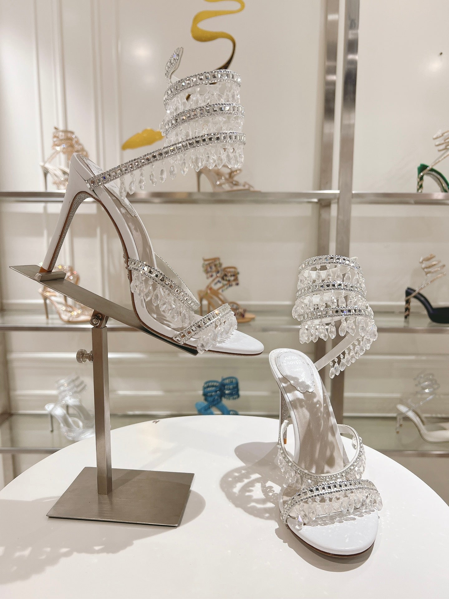 Rene Caovilla Chandelier Sandal