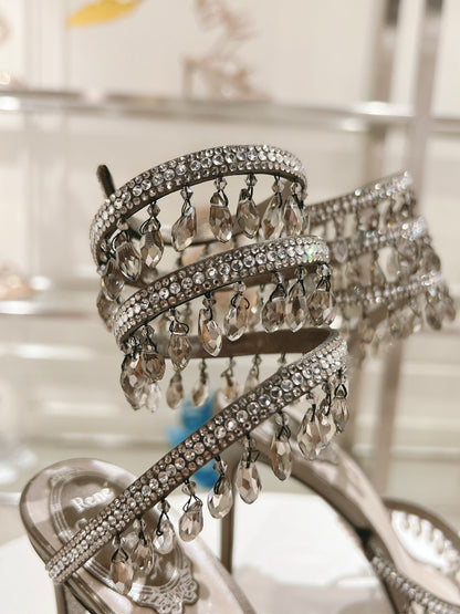 Rene Caovilla Chandelier Sandal