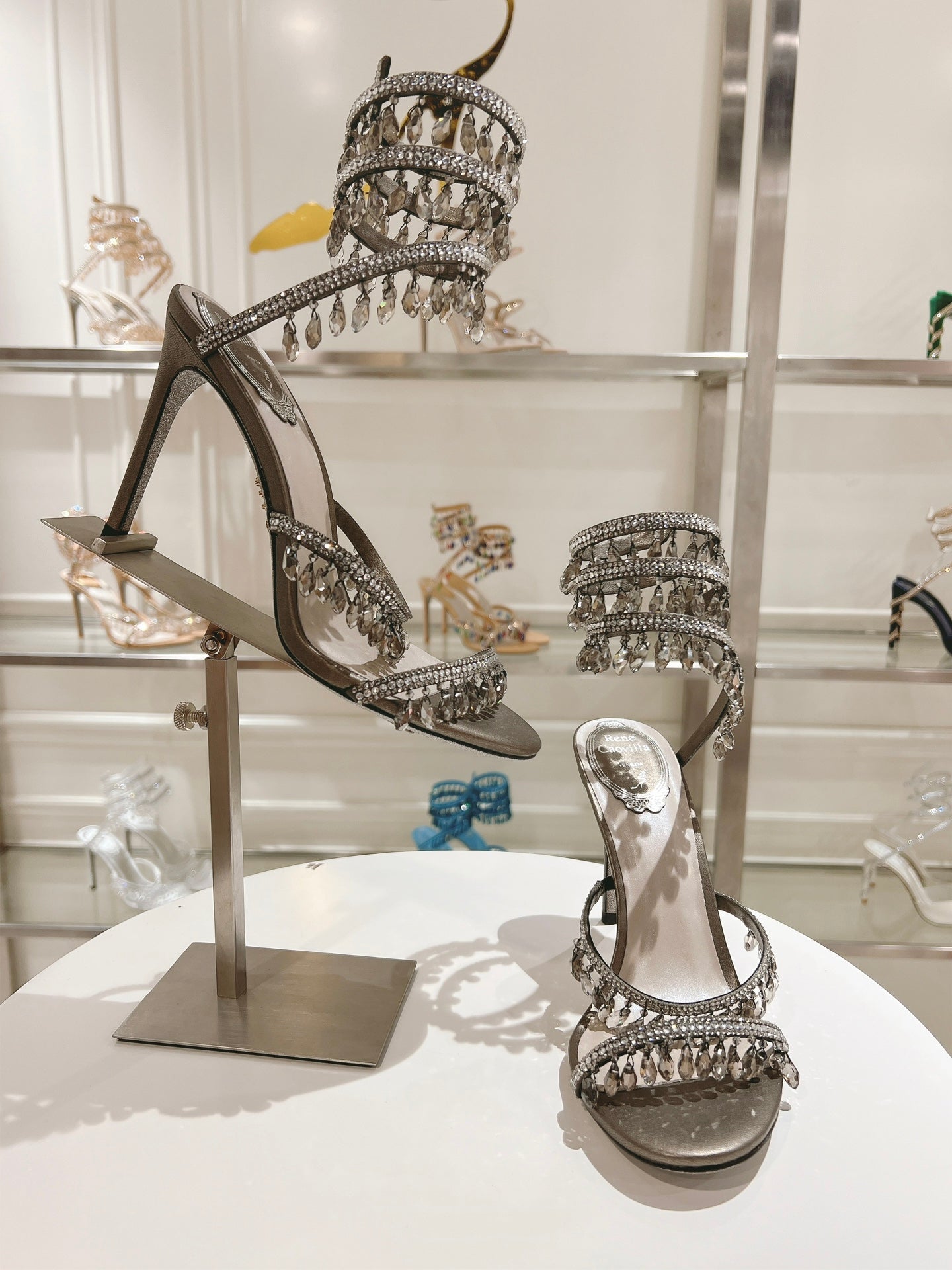 Rene Caovilla Chandelier Sandal