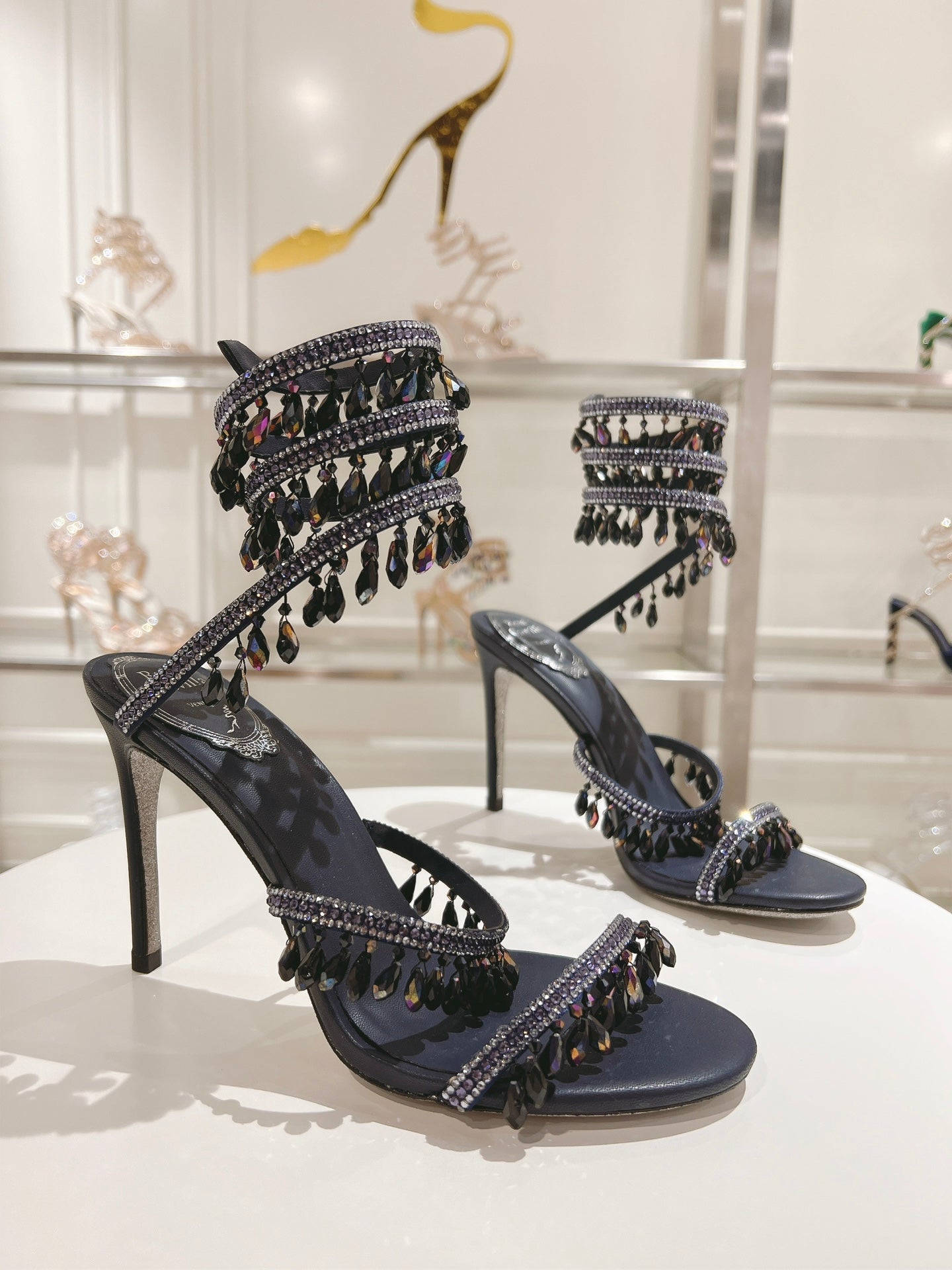 Rene Caovilla Chandelier Sandal