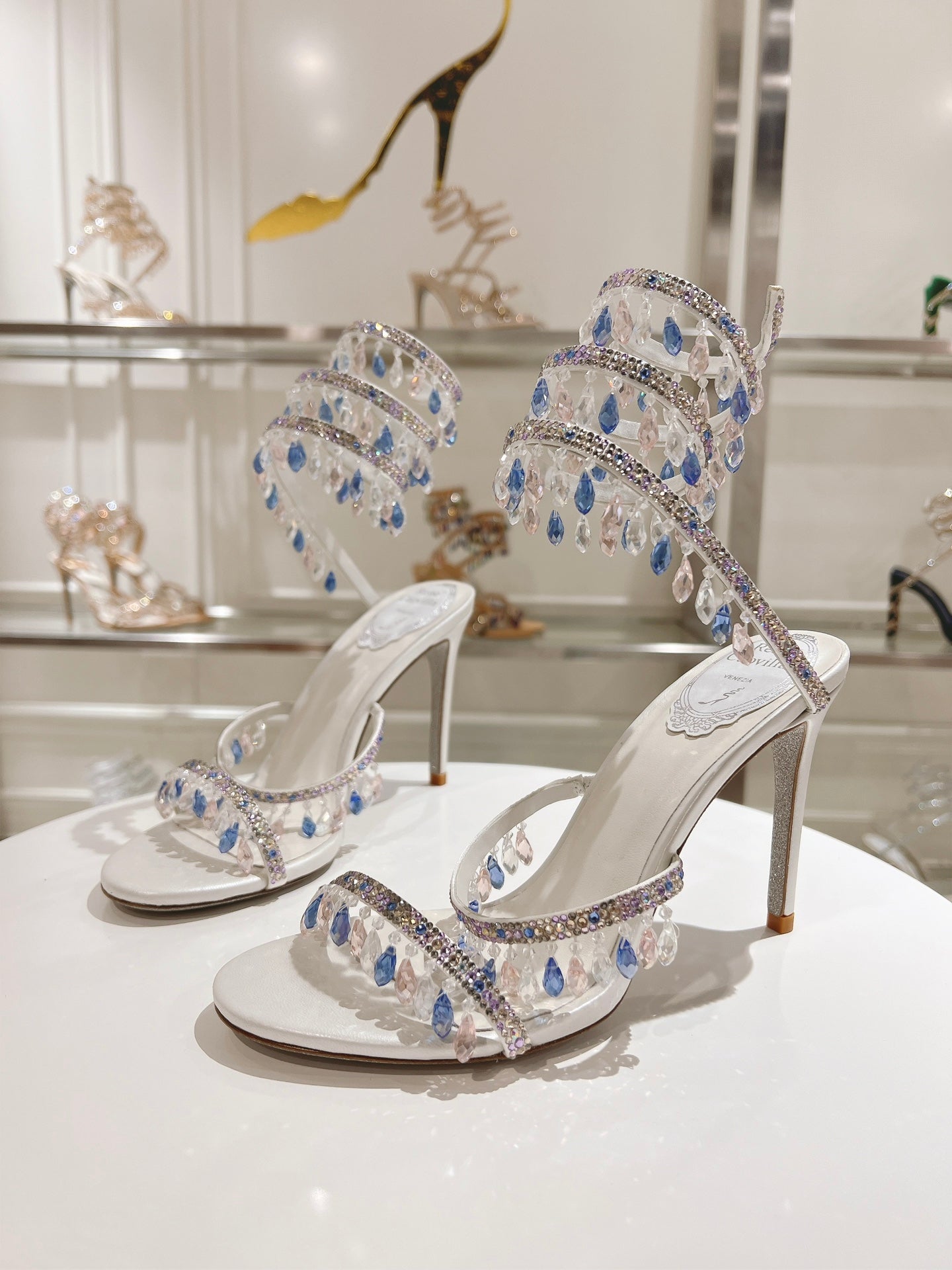 Rene Caovilla Chandelier Sandal