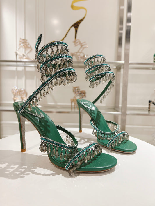 Rene Caovilla Chandelier Sandal