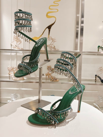 Rene Caovilla Chandelier Sandal