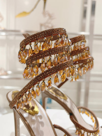 Rene Caovilla Chandelier Sandal