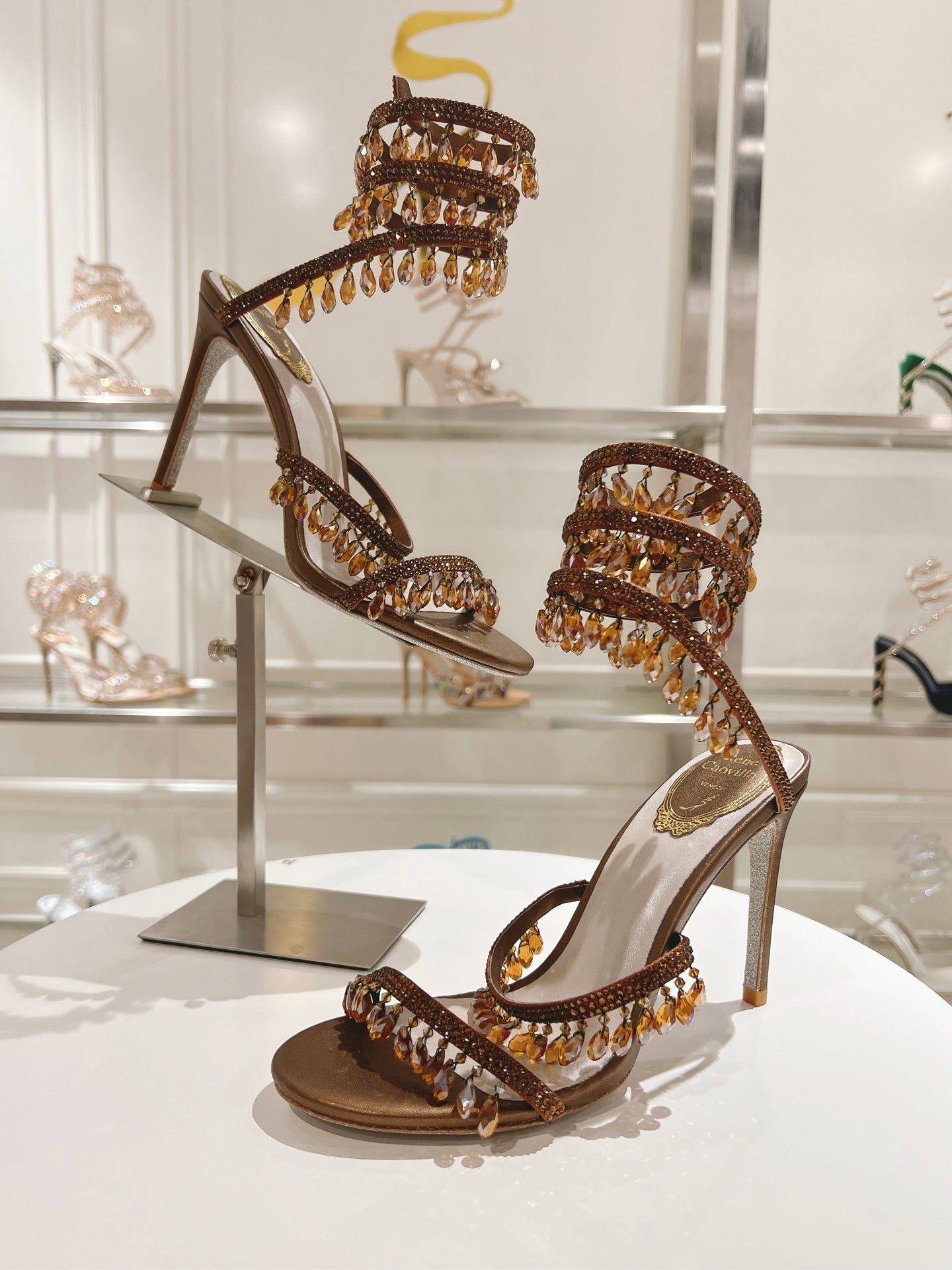 Rene Caovilla Chandelier Sandal