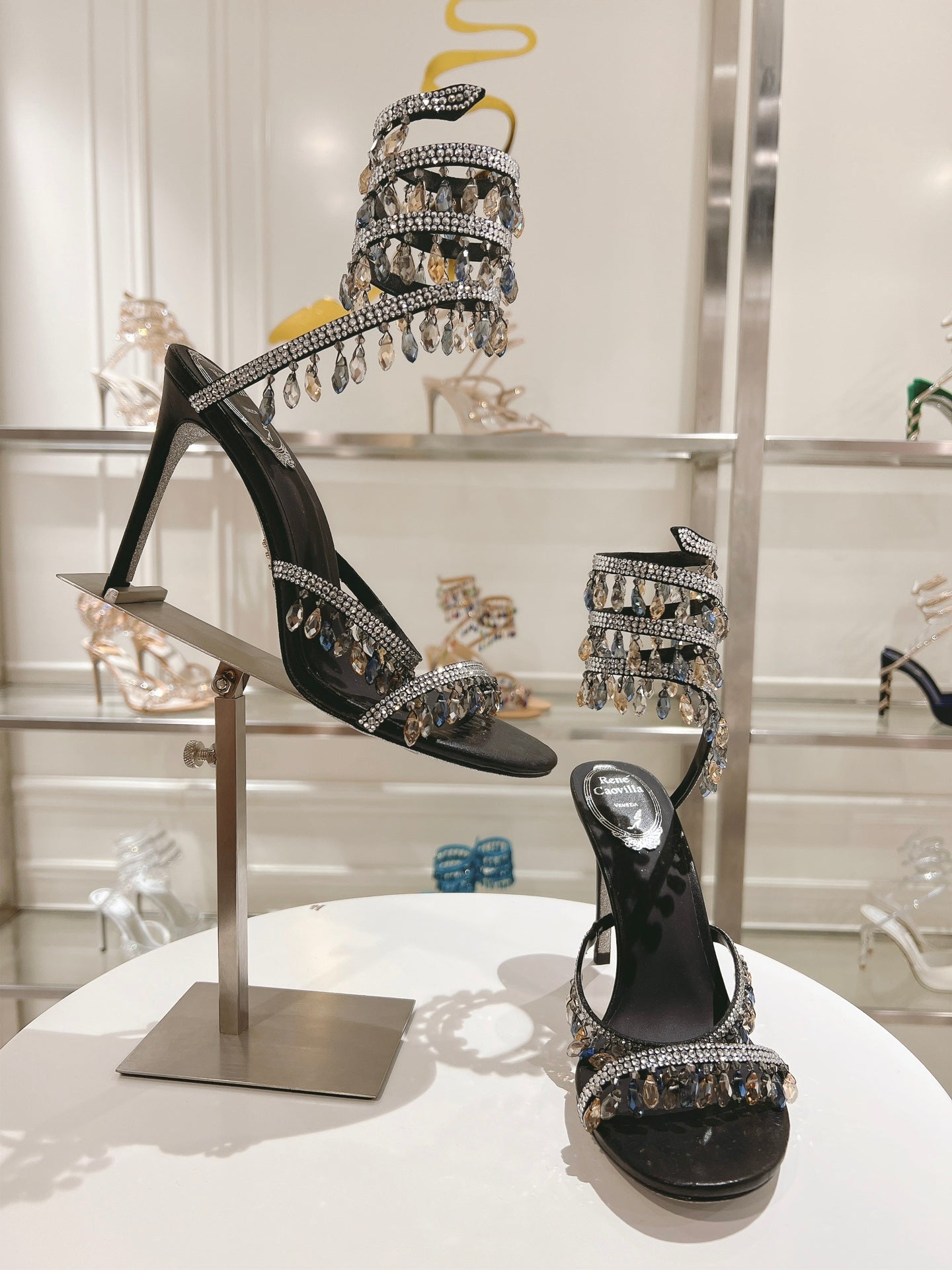 Rene Caovilla Chandelier Sandal