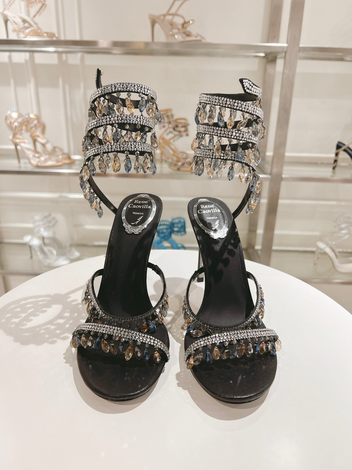 Rene Caovilla Chandelier Sandal