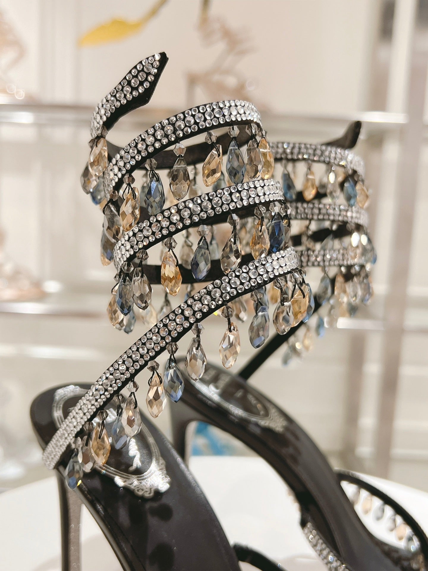 Rene Caovilla Chandelier Sandal