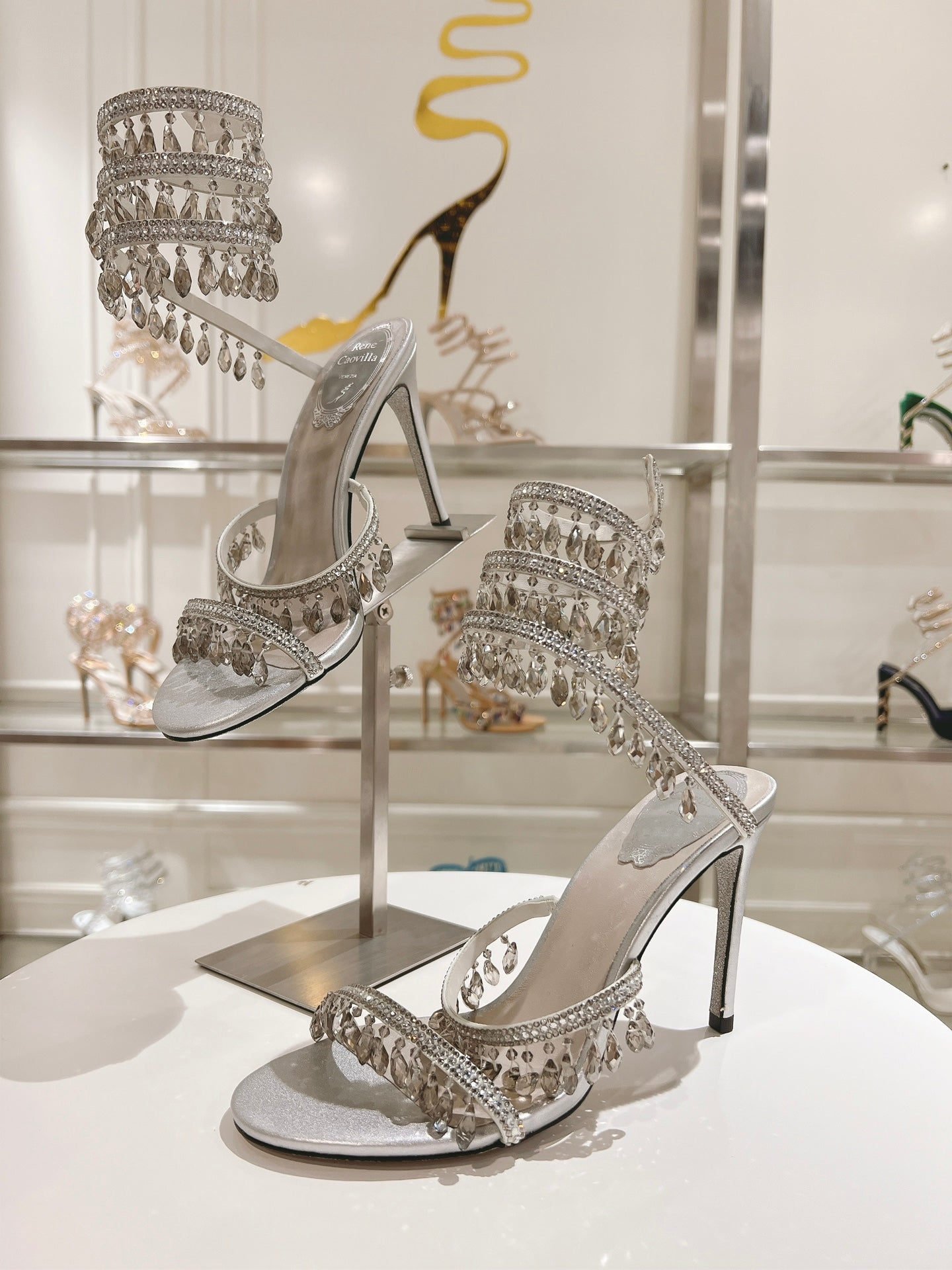 Rene Caovilla Chandelier Sandal