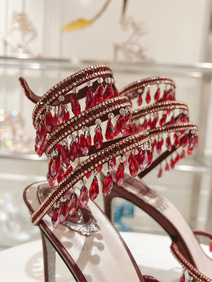Rene Caovilla Chandelier Sandal